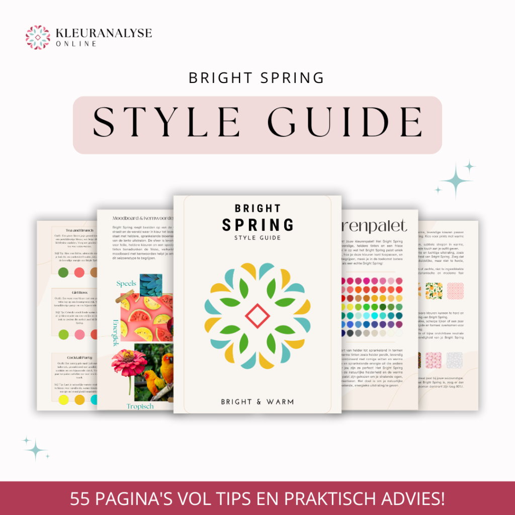Bright Spring Style Guide – Kleurenpalet & Kleurtype Gids ...