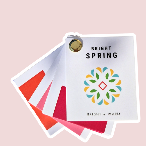 kleurenwaaier bright spring kleuranalyse kleuradvies kleurentest
