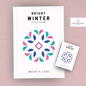 Bright Winter gids en pocket guide met kleuradvies en kledingadvies voor een helder en contrastrijk wintertype
