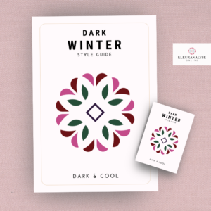 Dark Winter gids en pocket guide met kleuradvies en kledingadvies voor een diep en krachtig wintertype