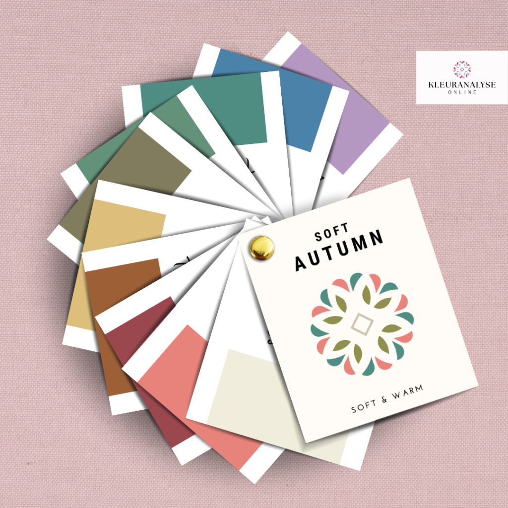 Soft Autumn Kleurenwaaier | Kleuranalyse Online