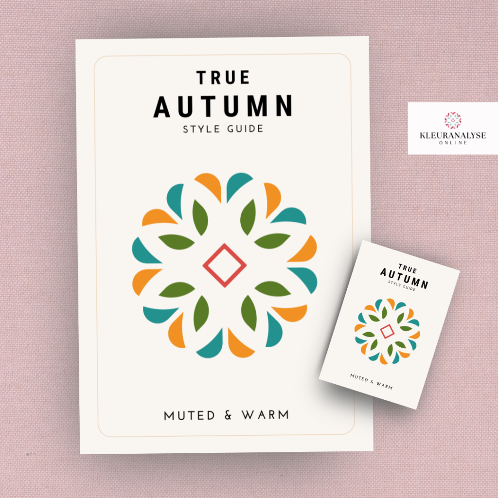 True Autumn stijlgids en pocket guide met kleuradvies en kledingadvies voor een warm en rijk herfsttype